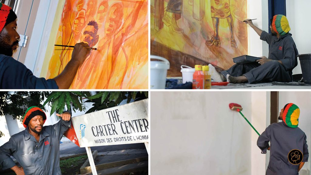 2017 - Service de fresque murale au Centre Carter